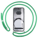 Funda Colgante Transparente para Realme 16 5G con Cordon Verde Agua