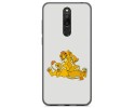 Funda Gel Tpu para Meizu M6T diseño Leones Dibujos