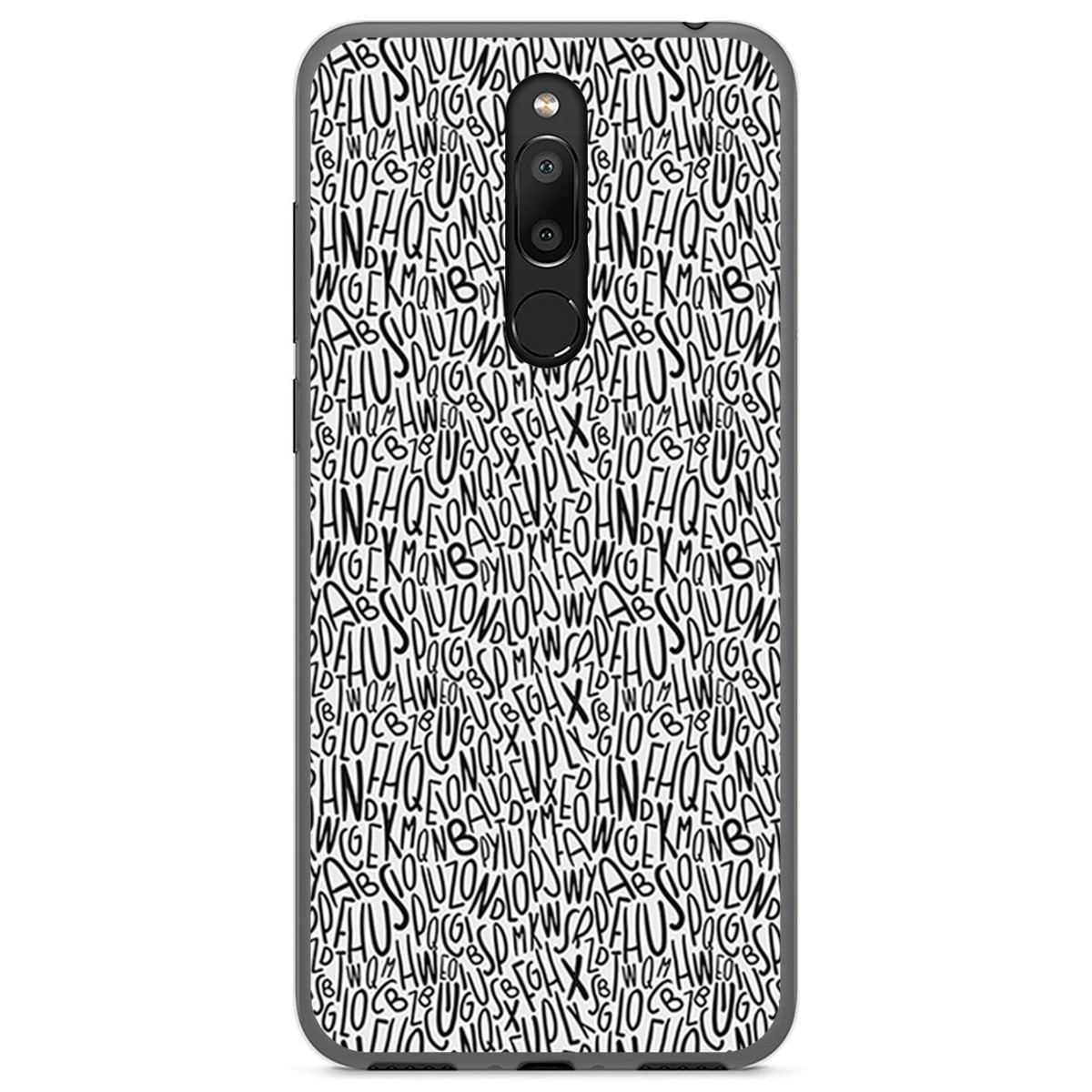 Funda Gel Tpu para Meizu M6T diseño Letras Dibujos