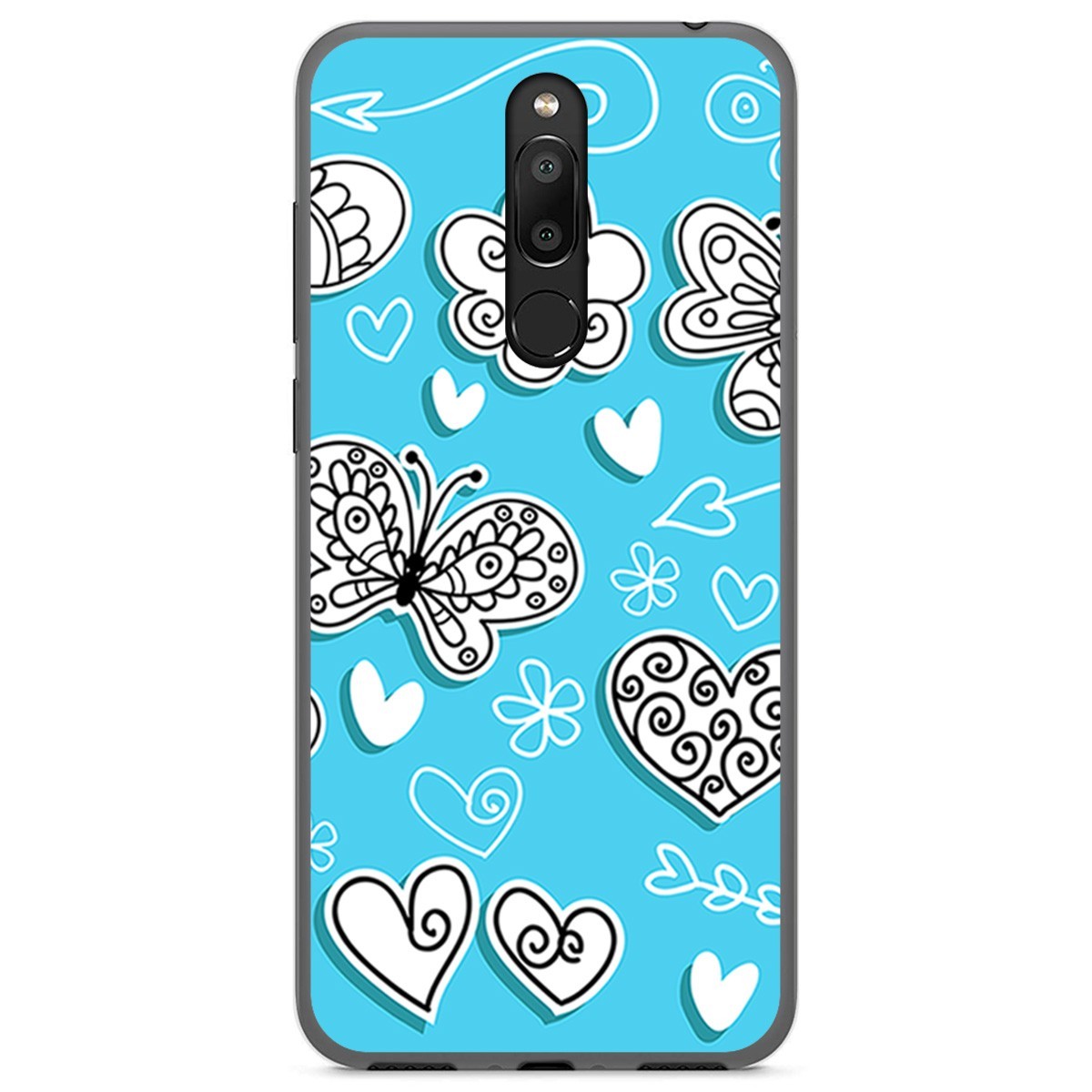Funda Gel Tpu para Meizu M6T diseño Mariposas Dibujos