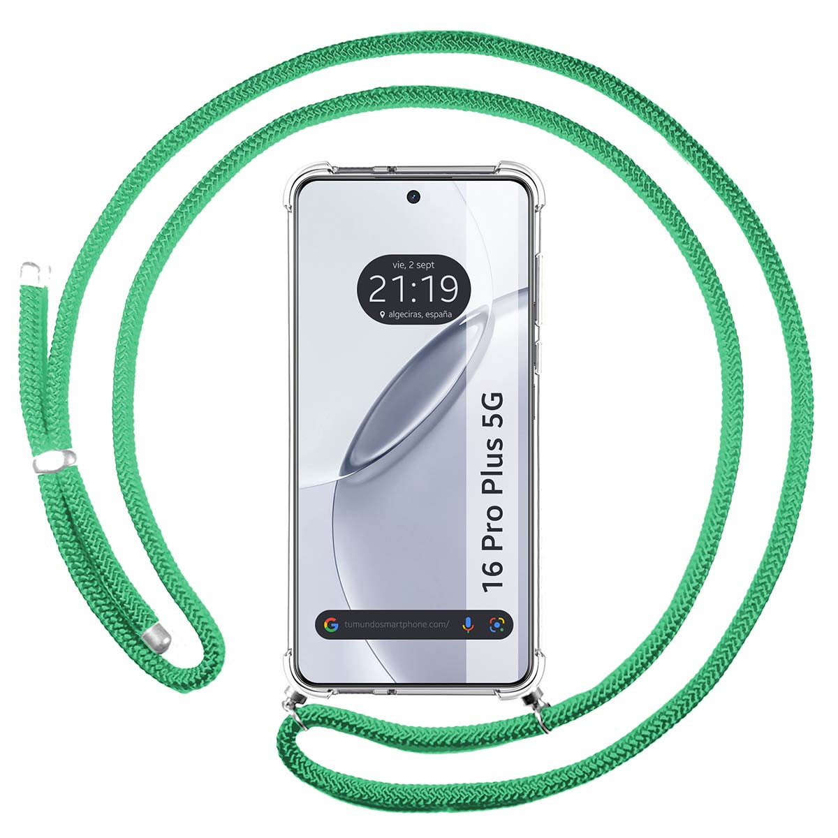 Funda Colgante Transparente para Realme 16 Pro+...