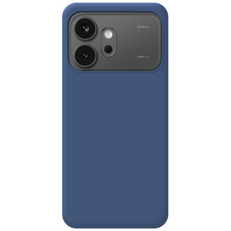 Funda Silicona Líquida Ultra Suave para Huawei Honor 600 5G color Azul