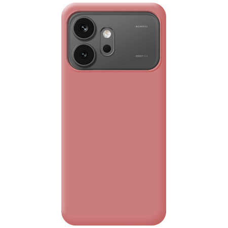 Funda Silicona Líquida Ultra Suave para Huawei Honor 600 5G color Rosa
