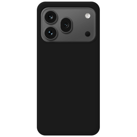 Funda Silicona Líquida Ultra Suave para Huawei Honor 600 Pro 5G color Negra