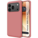 Funda Silicona Líquida Ultra Suave para Huawei Honor 600 Pro 5G color Rosa