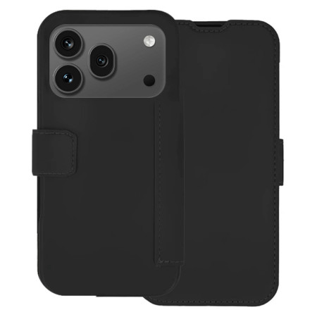 Funda Silicona Suave con Tapa para Huawei Honor 600 Pro 5G color Negra