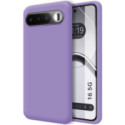 Funda Silicona Líquida Ultra Suave para Realme 16 5G color Morada