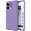 Funda Silicona Líquida Ultra Suave para Realme 16 Pro+ Plus 5G color Morada