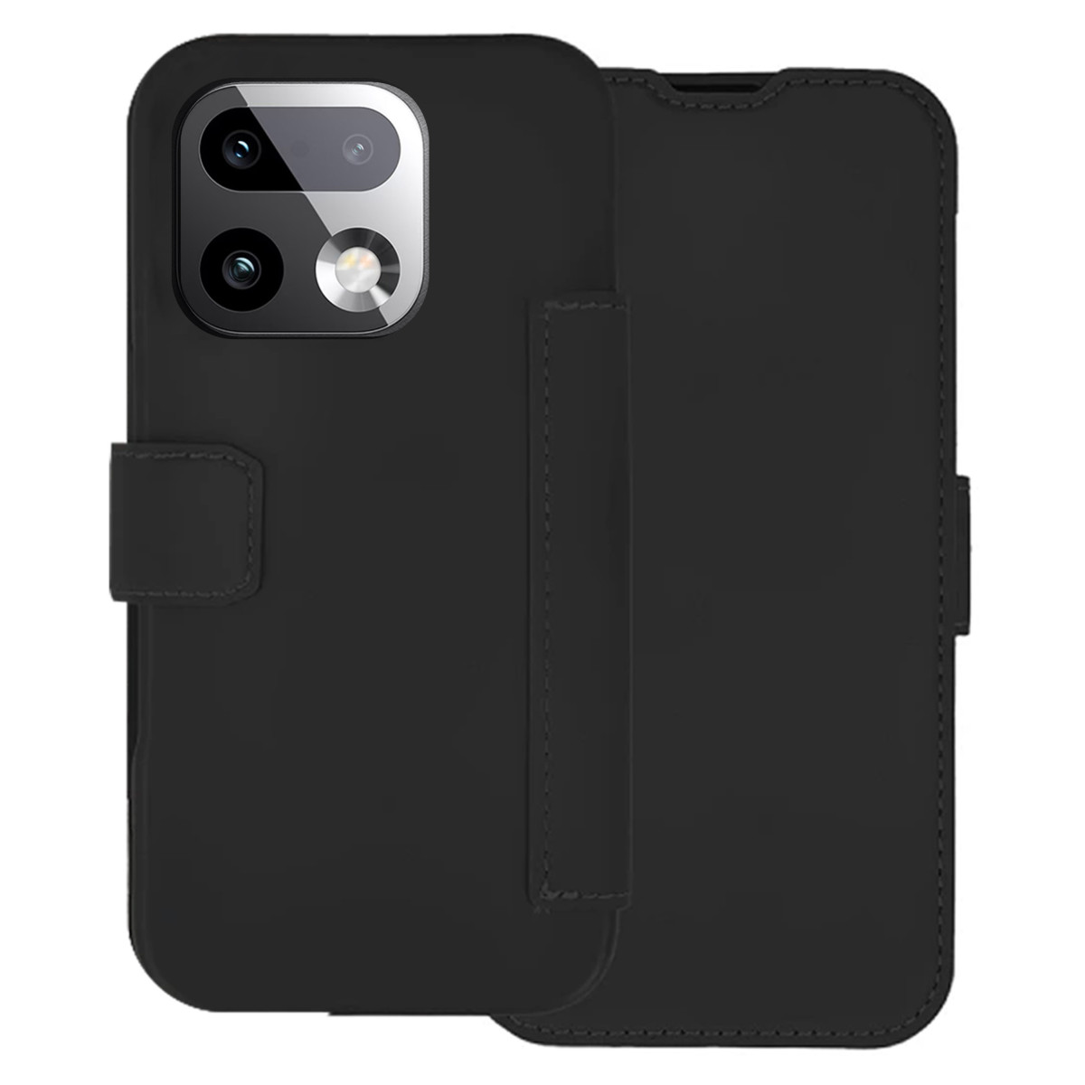 Funda Silicona Suave con Tapa para Realme 16...