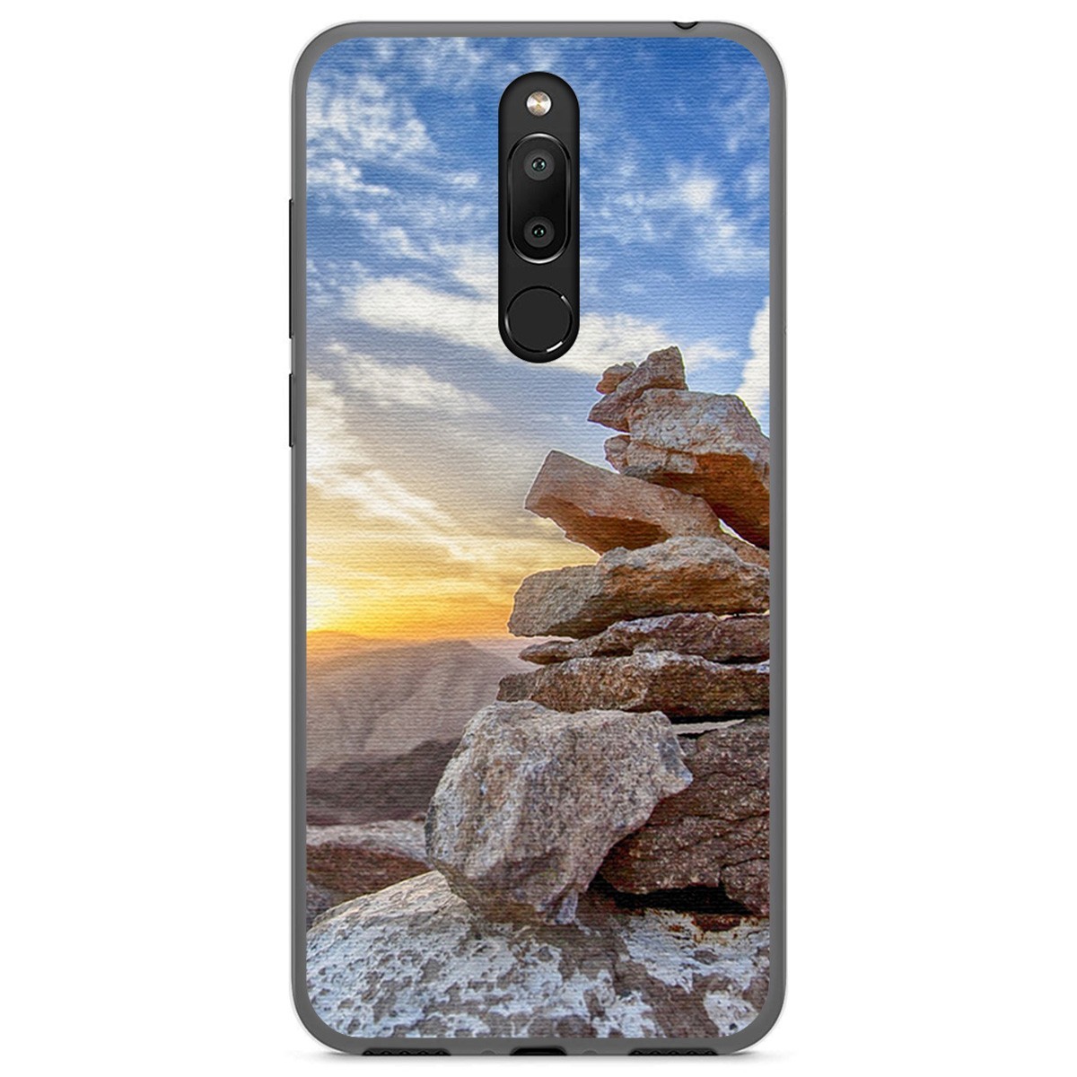 Funda Gel Tpu para Meizu M6T diseño Sunset Dibujos