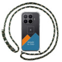 Personaliza tu Funda Colgante Transparente para Xiaomi 17T 5G con Cordon Verde / Dorado Dibujo Personalizada