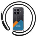 Personaliza tu Funda Colgante Transparente para Xiaomi 17T 5G con Cordon Negro Dibujo Personalizada