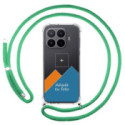 Personaliza tu Funda Colgante Transparente para Xiaomi 17T Pro 5G con Cordon Verde Agua Dibujo Personalizada