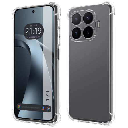 Funda Silicona Antigolpes Transparente para Xiaomi 17T 5G