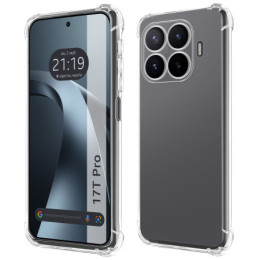 Funda Silicona Antigolpes Transparente para Xiaomi 17T...