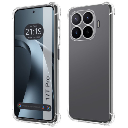 Funda Silicona Antigolpes Transparente para Xiaomi 17T Pro 5G