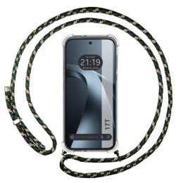 Funda Colgante Transparente para Xiaomi 17T 5G con Cordon...