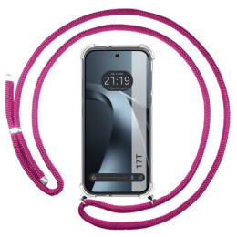Funda Colgante Transparente para Xiaomi 17T 5G con Cordon...