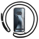 Funda Colgante Transparente para Xiaomi 17T 5G con Cordon Negro