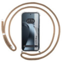 Funda Colgante Transparente para Xiaomi 17T Pro 5G con Cordon Camel