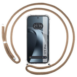 Funda Colgante Transparente para Xiaomi 17T Pro 5G con...