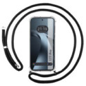 Funda Colgante Transparente para Xiaomi 17T Pro 5G con Cordon Negro