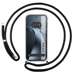 Funda Colgante Transparente para Xiaomi 17T Pro 5G con...