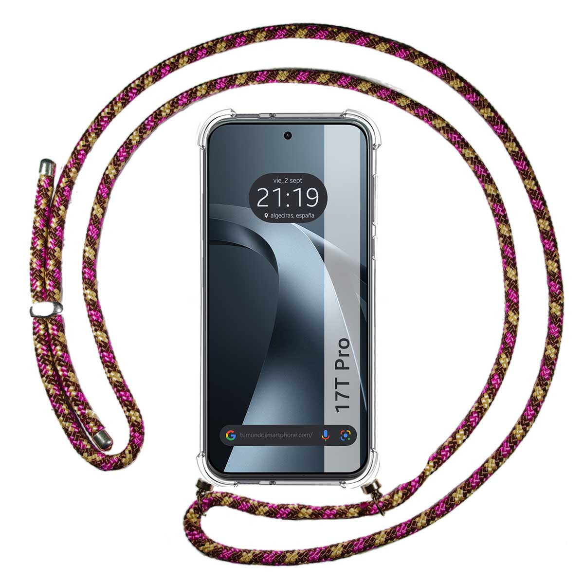 Funda Colgante Transparente para Xiaomi 17T Pro...