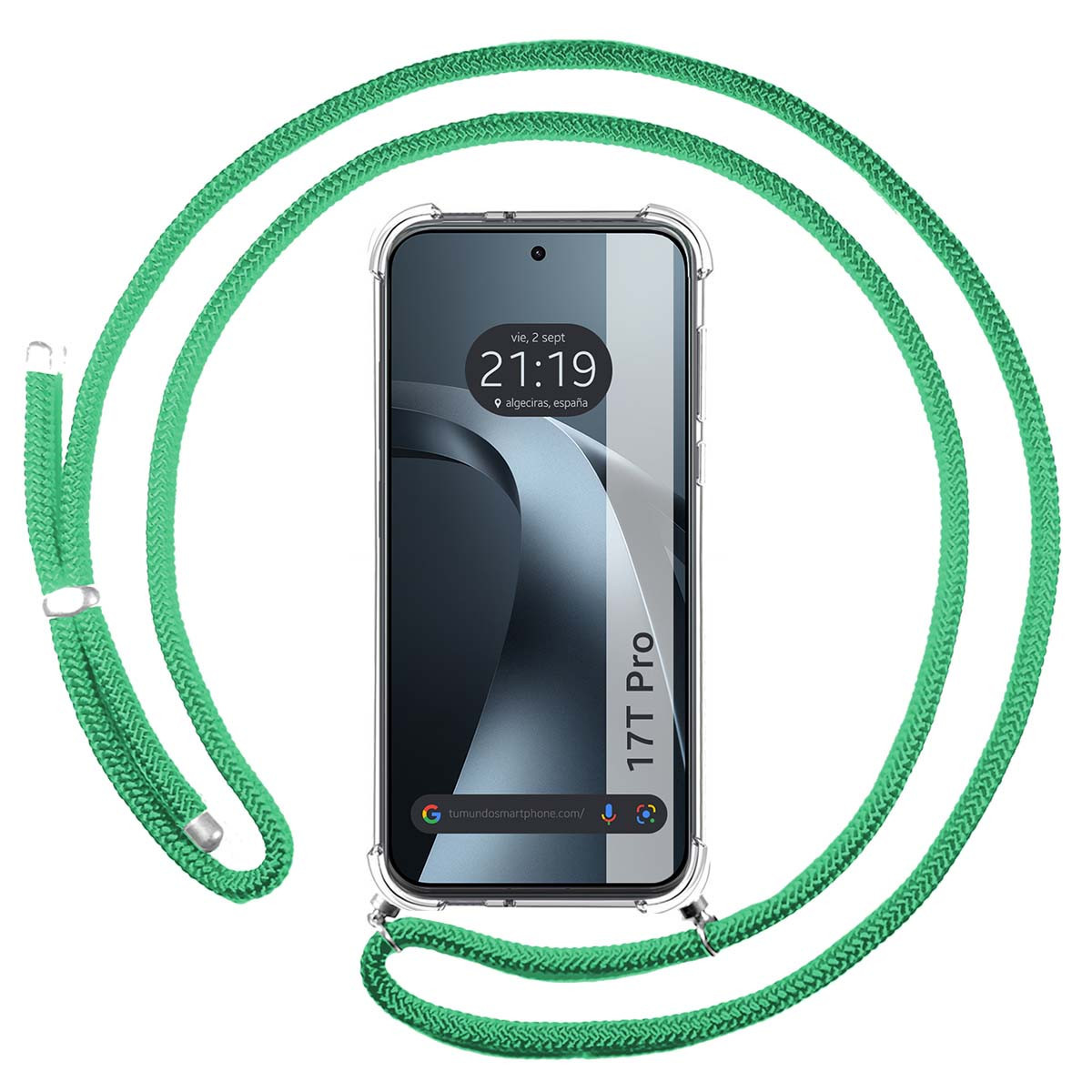Funda Colgante Transparente para Xiaomi 17T Pro...