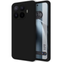 Funda Silicona Líquida Ultra Suave para Xiaomi 17T 5G color Negra