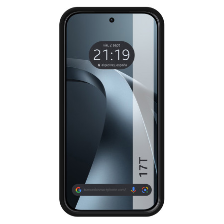Funda Silicona Líquida Ultra Suave para Xiaomi 17T 5G color Negra