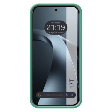 Funda Silicona Líquida Ultra Suave para Xiaomi 17T 5G color Verde