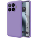 Funda Silicona Líquida Ultra Suave para Xiaomi 17T Pro 5G color Morada