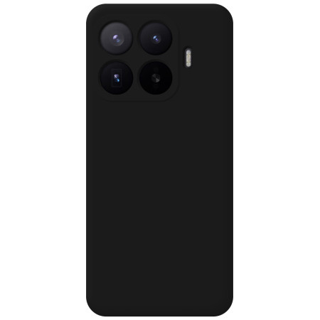 Funda Silicona Líquida Ultra Suave para Xiaomi 17T Pro 5G color Negra