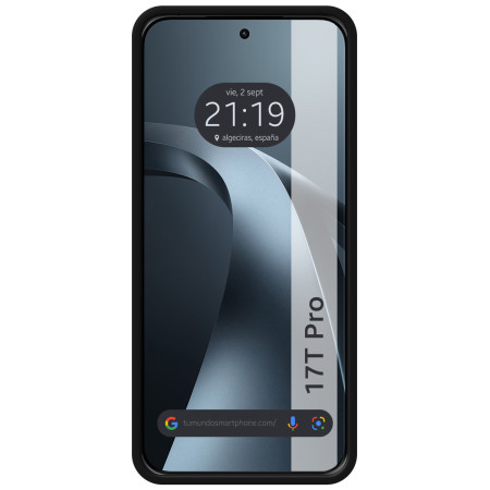 Funda Silicona Líquida Ultra Suave para Xiaomi 17T Pro 5G color Negra