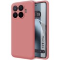 Funda Silicona Líquida Ultra Suave para Xiaomi 17T Pro 5G color Rosa