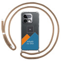 Personaliza tu Funda Colgante Transparente para Realme 16 Pro+ Plus 5G con Cordon Camel Dibujo Personalizada
