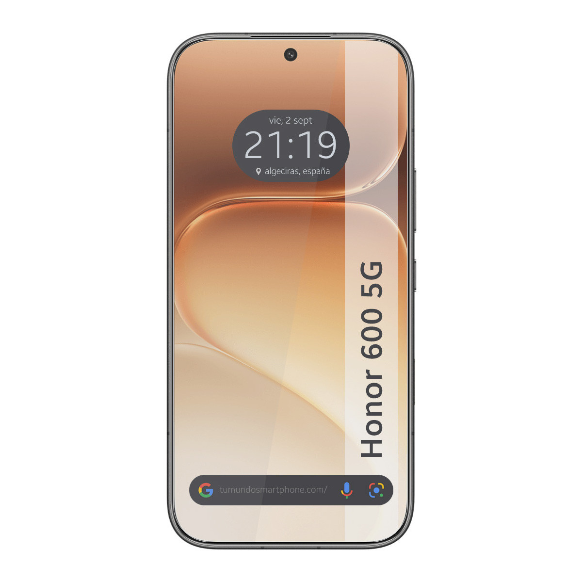 Protector Cristal Templado para Huawei Honor 600 5G Vidrio