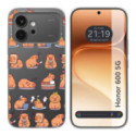 Funda Silicona Transparente para Huawei Honor 600 5G diseño Capibara 01 Dibujos