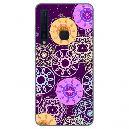 Funda Gel Tpu para Samsung Galaxy A9 (2018) Diseño Radial Dibujos