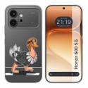 Funda Silicona Transparente para Huawei Honor 600 5G diseño Avestruz Dibujos