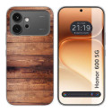 Funda Silicona para Huawei Honor 600 5G diseño Madera 02 Dibujos