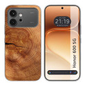 Funda Silicona para Huawei Honor 600 5G diseño Madera 04 Dibujos