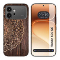 Funda Silicona para Huawei Honor 600 5G diseño Madera 06 Dibujos