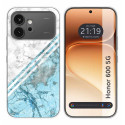 Funda Silicona para Huawei Honor 600 5G diseño Mármol 02 Dibujos
