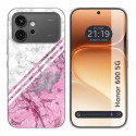 Funda Silicona para Huawei Honor 600 5G diseño Mármol 03 Dibujos