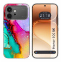 Funda Silicona para Huawei Honor 600 5G diseño Mármol 15 Dibujos