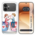 Funda Silicona para Huawei Honor 600 5G diseño Café Dibujos