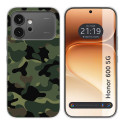 Funda Silicona para Huawei Honor 600 5G diseño Camuflaje Dibujos