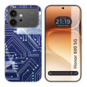 Funda Silicona para Huawei Honor 600 5G diseño Circuito Dibujos